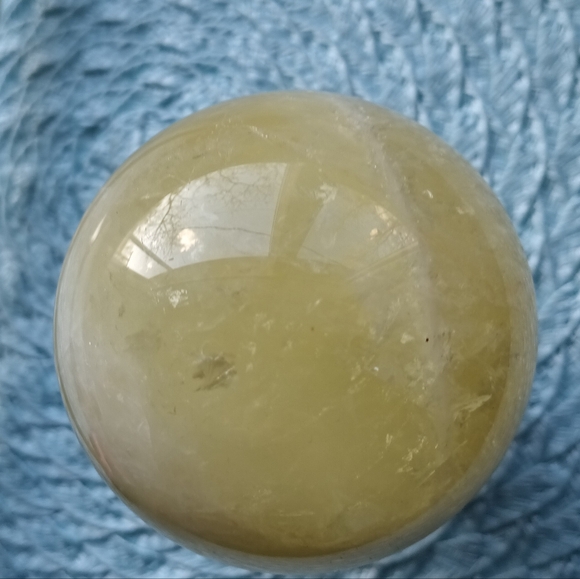 Yellow Citrine Sphere - Picture 3 of 3